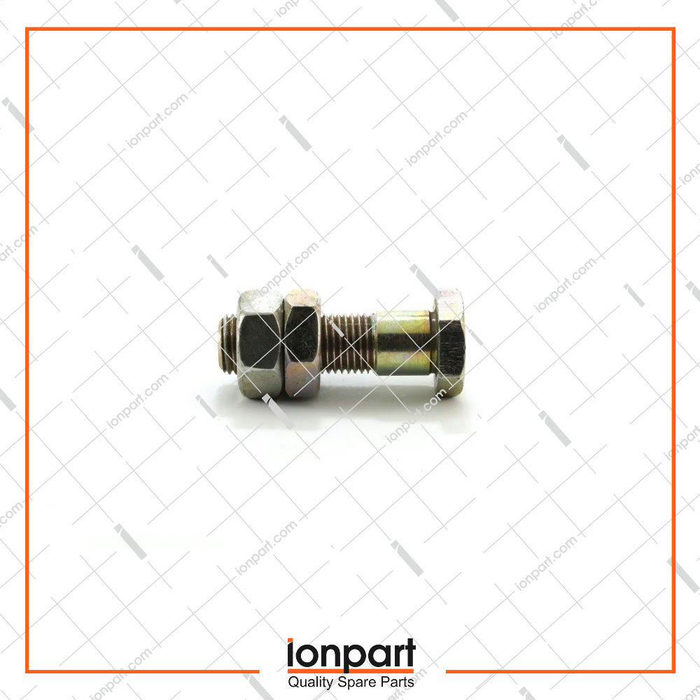 Pick-Up Pin and Nut Compatible With Gallignani Hay Baler 47.05.022