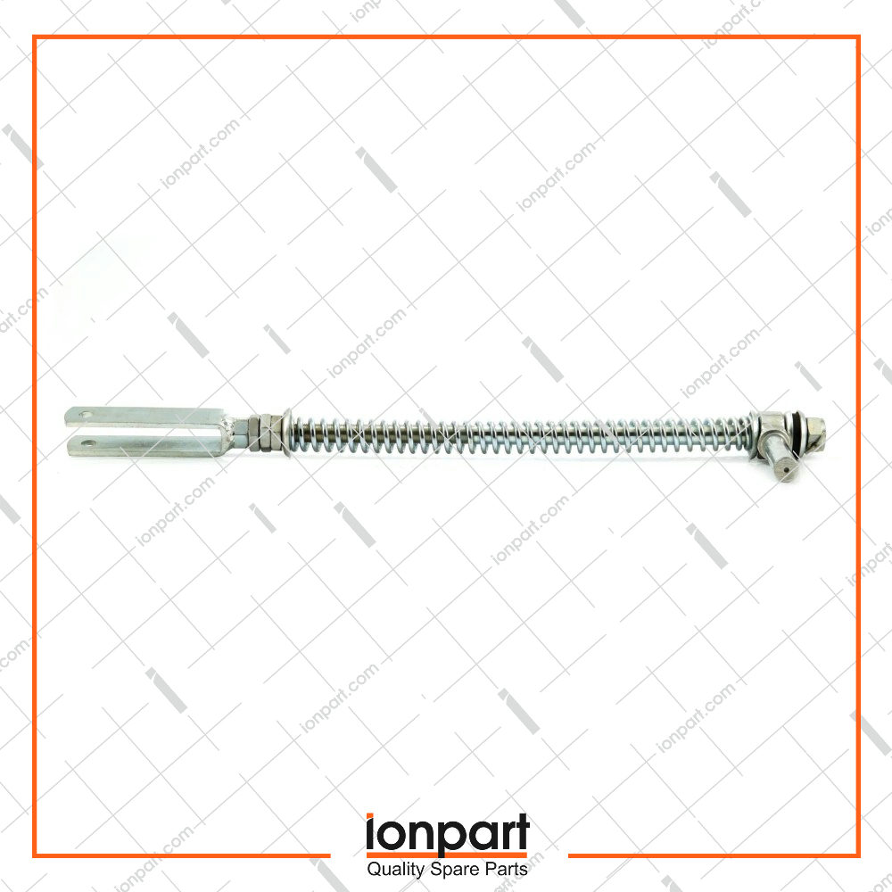 Left Fork Tie Rod Complate Compatible With Gallignani Hay Baler 06.08.071 + 04.08.093 + 88.51.181 + 06.08.060 + 88.76.115