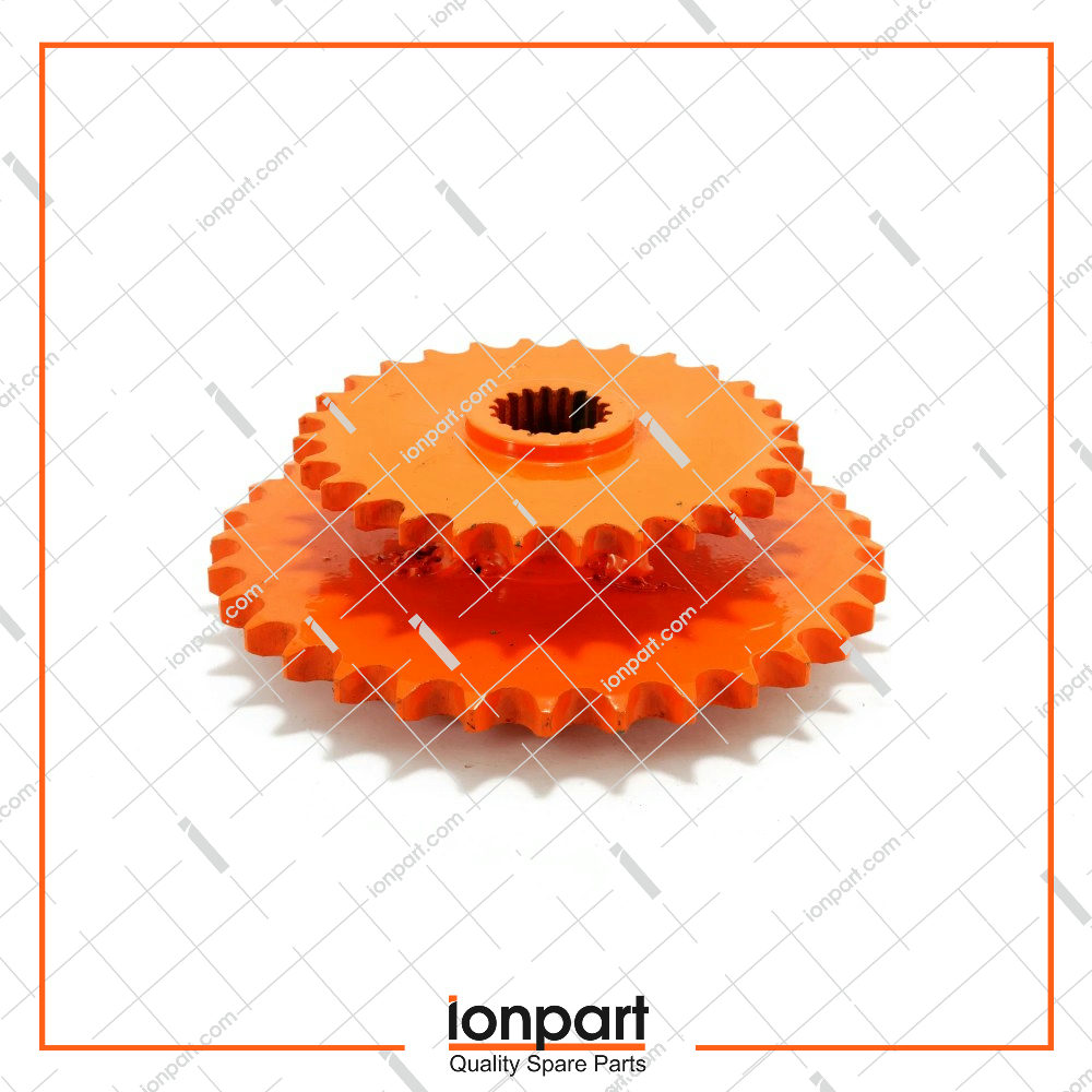 Left Fork Pinion Compatible With Gallignani Hay Baler 16.08.046