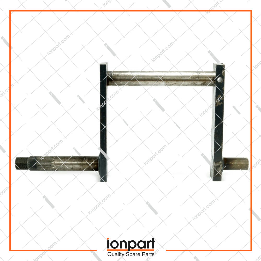 Left Fork Crank Compatible With Gallignani Hay Baler 16.08.045