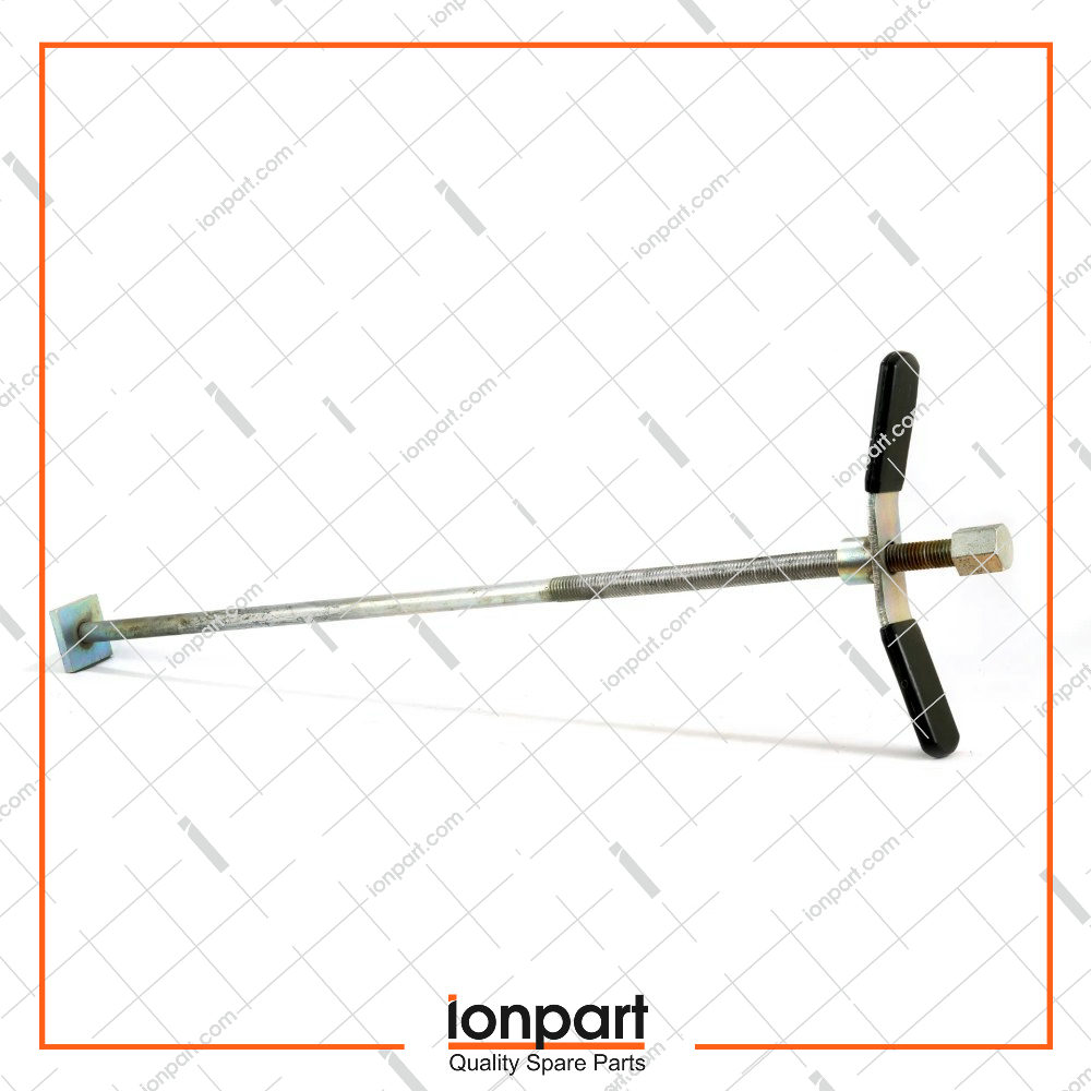Frame Tie Rod and Adjuster Ass'y M:18 Compatible With Gallignani Hay Baler 05.01.036 + 12.01.050 + 88.51.195