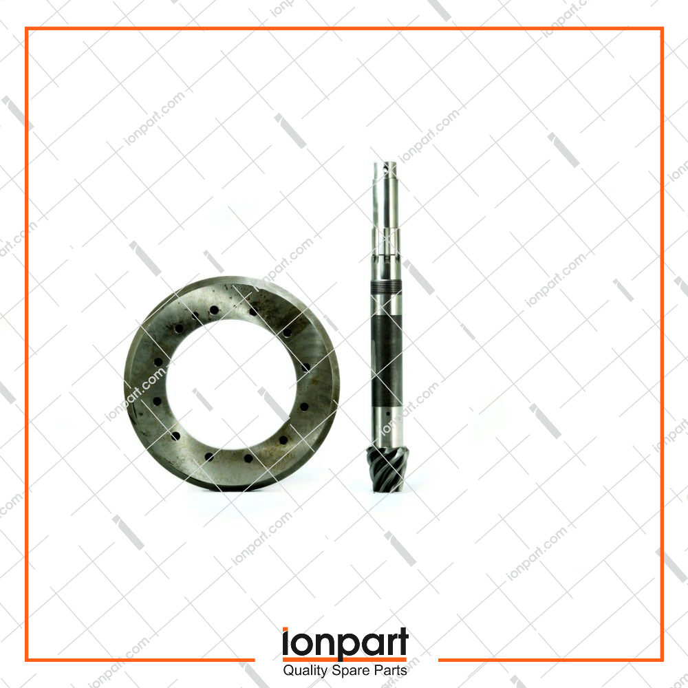 Transmission Ring Gear and Pinion Compatible With Cicoria Hay Baler 36.07.059 - 36.07.069