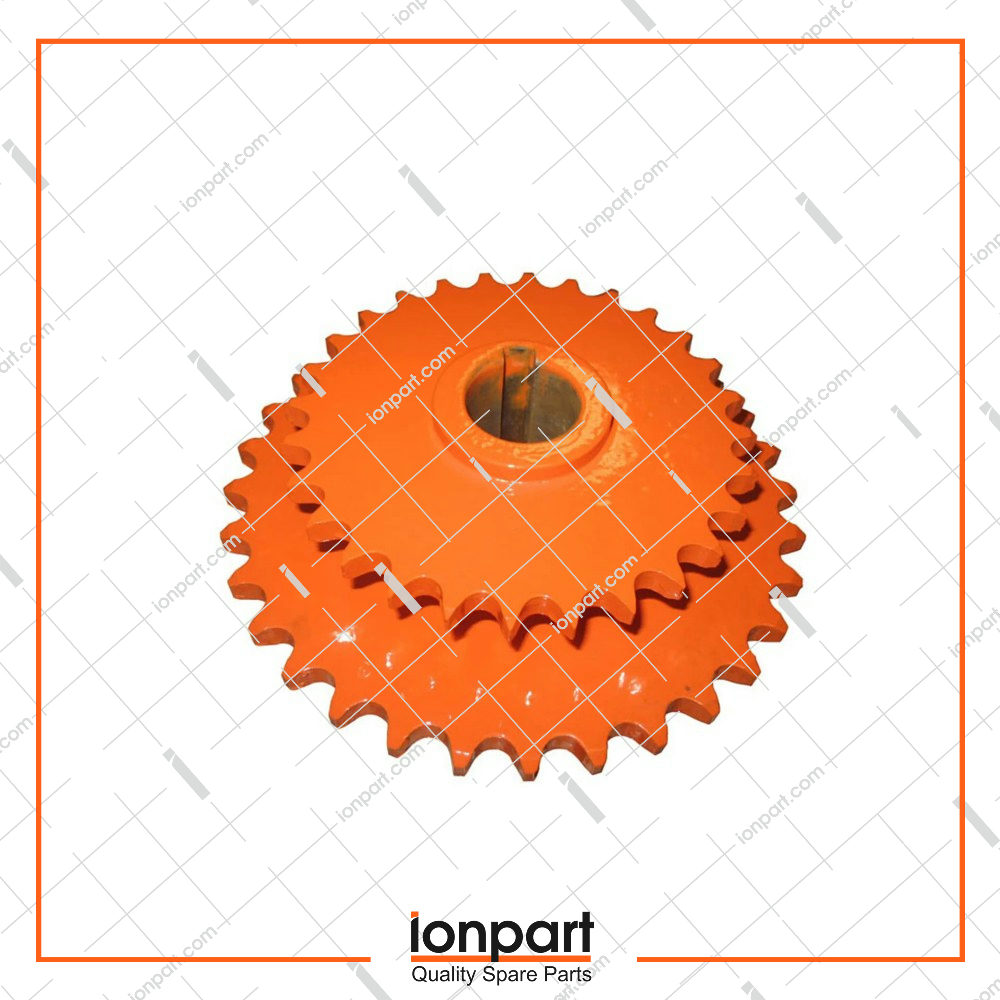 Left Fork Pinion Compatible With Gallignani Hay Baler 24.08.126